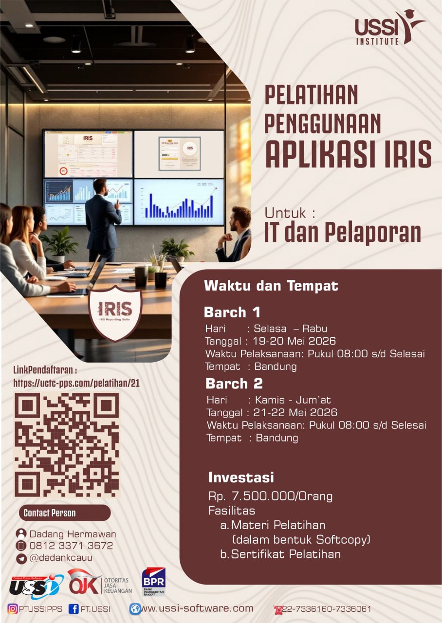 PELATIHAN PENGGUNAAN APLIKASI PELAPORAN (IRIS)